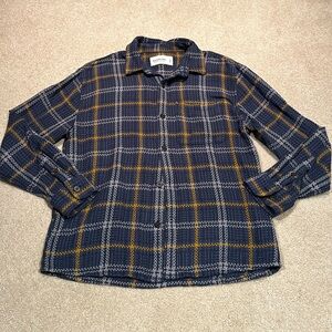 ABERCROMBIE AND FITCH Men’s Soft A&F Blue Flannel